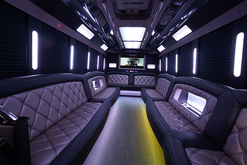 Party bus rental Livonia