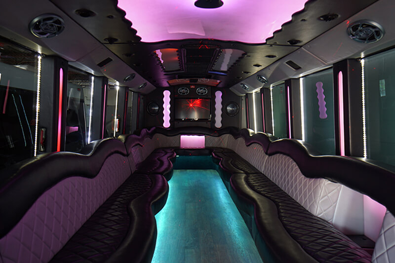 Detroit party buses